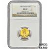 Image 1 : 1987 1/10oz $5 Gold Eagle NGC MS69