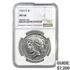 Image 1 : 1923-D Silver Peace Dollar NGC MS66
