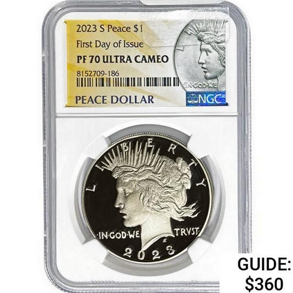 2023-S Morgan Silver Dollar  PF70