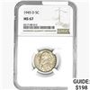 Image 1 : 1945-D Jefferson Nickel NGC MS67