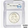 Image 1 : 1962 Franklin Half Dollar ICG PR69 CAM