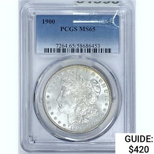 1900 Morgan Silver Dollar  MS65