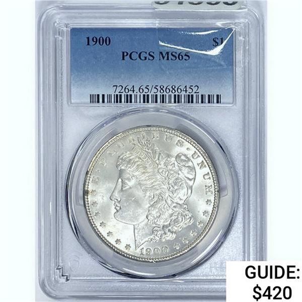 1900 Morgan Silver Dollar  MS65