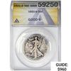 1921-D Walking Liberty Half Dollar ANACS GOOD6