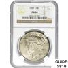 Image 1 : 1927-S Silver Peace Dollar NGC AU58