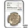 Image 1 : 1885-O Morgan Silver Dollar NGC MS65