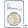 Image 1 : 1878-S Morgan Silver Dollar NGC MS62