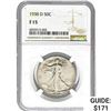 Image 1 : 1938-D Walking Liberty Half Dollar NGC F15