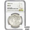 Image 1 : 1890-O Morgan Silver Dollar NGC MS62
