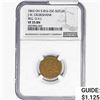 Image 1 : 1863 OH Token REG OVI S-81b-25C Sutler NGC VF35 BN