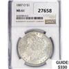 Image 1 : 1887-O Morgan Silver Dollar NGC MS61