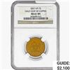 Image 1 : 1837 Half Cent of Copper NGC MS61 BN HT-73