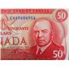 Image 2 : Canadain 1975 50 Dollar Bill Uncirculated