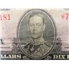 Image 2 : Canadain 1937 10 Dollar Bill