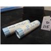 Image 1 : 2 Rolls Canadian Nickels 2022 Uncirculated