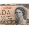 Image 2 : Canadian 1954 50 Dollar Bill