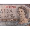 Image 2 : 2 Canadian 1954 Bills, 10 Dollar and 5 Dollars