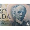 Image 2 : 3 Canadian 5 Dollar Bills 1979,1986,2002
