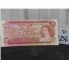 Image 1 : Canadian 1974 2 Dollar Bill Uncirculated