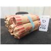 Image 1 : 10 Rolls of Mostly Canadian Pennies