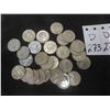 Image 1 : 28 Canadian Nickels 1953-62, 66-71,74,80