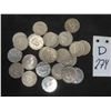 Image 1 : 25 Canadian Nickels 1937-52