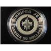 Image 3 : Canadian 2011 20 Dollar Silver Coin WPG Jets 