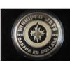 Image 2 : Canadian 2011-2012 WPG Jets 20 Dollar Silver Coin
