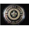 Image 2 :  Canadian 2011-2012 WPG Jets 20 Dollar Silver Coin