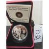 Image 1 : Canadian 2011 25 Dollar Wayne and Walter Gretzky Silver Coin