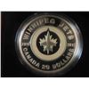 Image 2 : Canadain 2011 20 Dollar WPG Jets Silver Coin