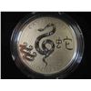 Image 2 : Canadian 10 Dollar Year of the Snake Silver Coin