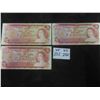 Image 1 : 3 1974 Canada $2 Bills 