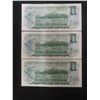 Image 5 : 5 Uncirculated 1973 $1 Bills W/Cons. S/N