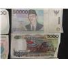 Image 8 : Southeast Asian Currency Indonesia and Singapore 15 Bills 