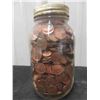 Image 2 : 8LBS Jar of Canadian Pennies