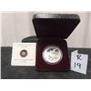 Image 1 : 2013 99.99 Pure Silver RCM 10 Dollars The Caribou