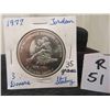 Image 1 : 1977 Sterling 35 Grams Jordan 3 Dinars