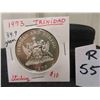 Image 1 : 1973 Sterling Silver 34.9Grams Trinidad 10 Dollars