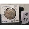 Image 1 : 1931 .900 Silver 26.73Grams Panama Balloa 