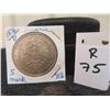 Image 1 : 1876 D Bavaria Germany 5 Mark 90% Silver 27.7Grams