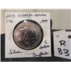 Image 1 : 2013 Wildlife Series Buffalo 1oz .9999 Silver 5 Dollars