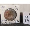 Image 1 : 2013 Wildlife Series Antelope 1oz .9999 Silver 5 Dollars