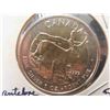 Image 2 : 2013 Wildlife Series Antelope 1oz .9999 Silver 5 Dollars