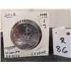 Image 1 : 2012 Wildlife Series Cougar 1oz .9999 Silver 5 Dollars