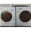 Image 2 : 5 1920 Canada Large Penny 
