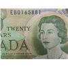 Image 2 : 1969 Canada AU $20 Bill - Very Nice