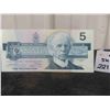 Image 1 : 1986 Canada $5 Bill AU