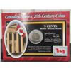 Image 2 : 5 Cent Canada Coin in Sealed Pack with 5 Cent Stamp
