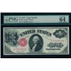 Image 1 : 1917 $1 Legal Tender Note PMG 64